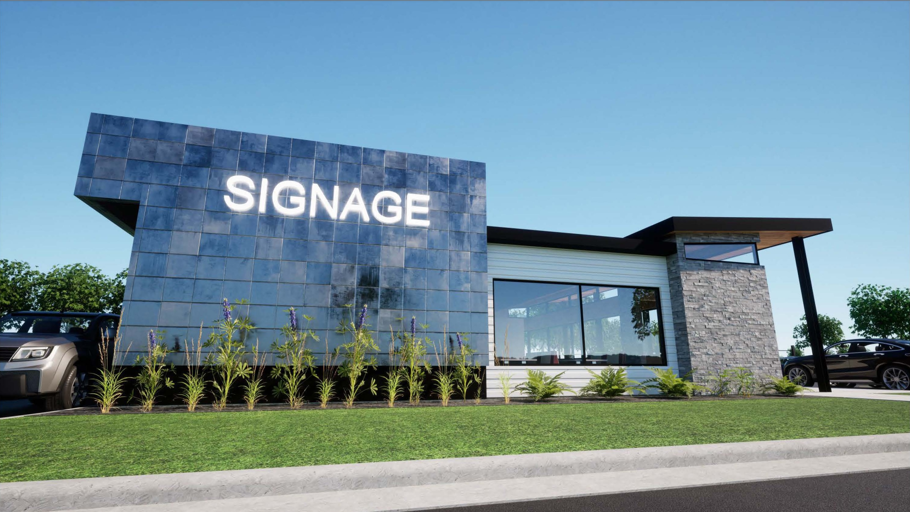 Concept rendering (placeholder) — entrance
